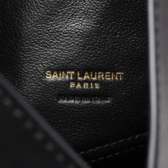 Yves Saint Laurent Black Leather Astro Star Bag - Picture 7 of 9